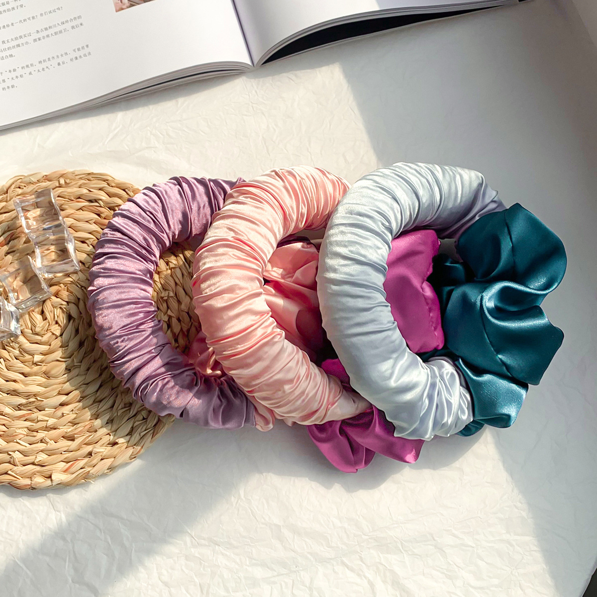 Marble Head Hair Coiler Lazy Sleeping Curling Iron Traceless Portable Heatless Curling Iron