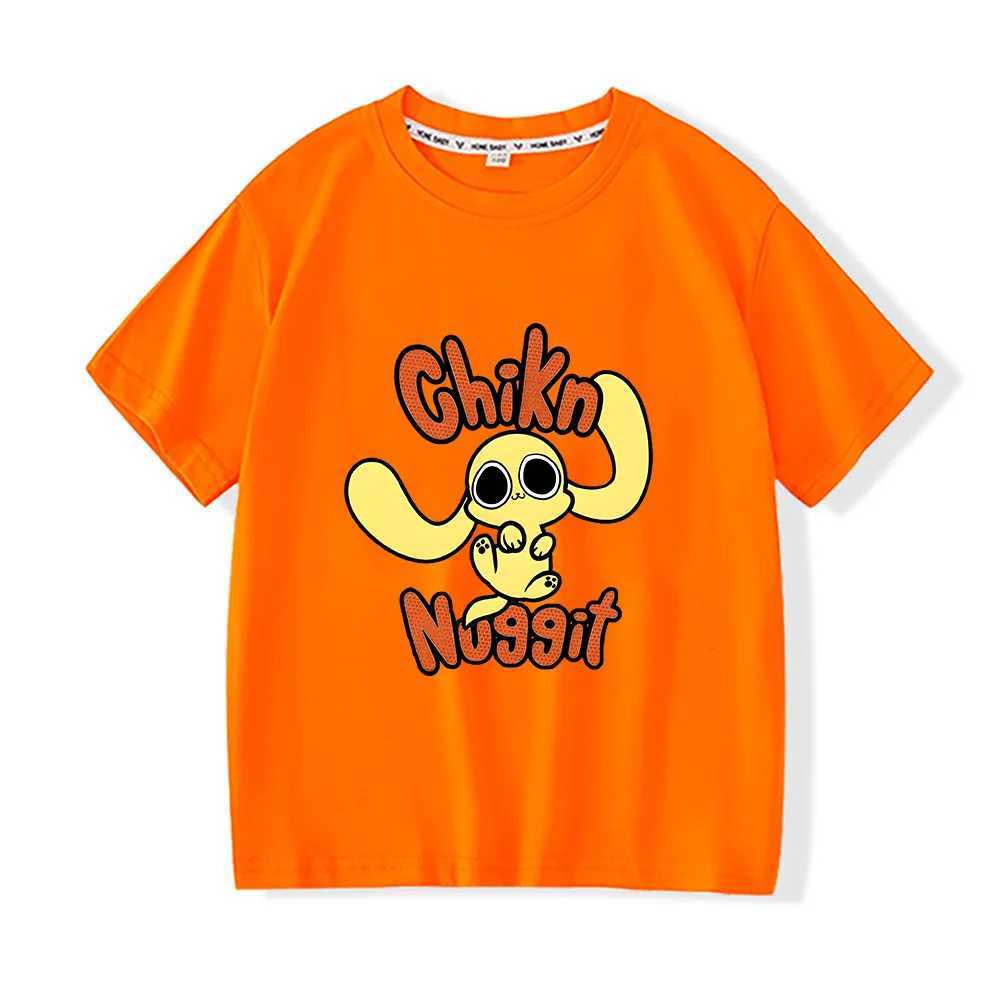 Chikn Nuggit Cotton T-shirt Summer New Children Clothing Kawaii for Boys/Girls Tee-shirt Little Kids Short Sleeve O-neck T-shirts T250603