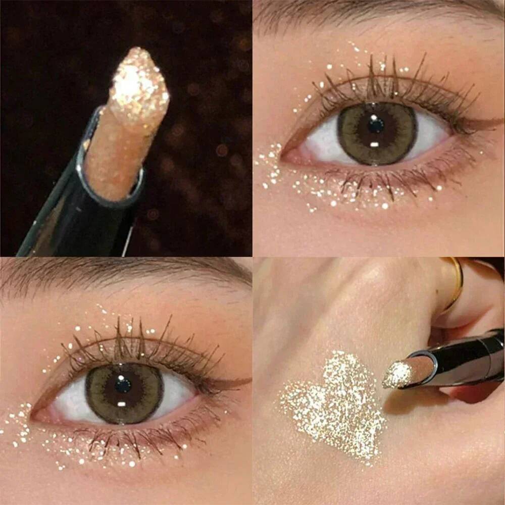 Dia Eyes Pencil Aegyo-sal Shiny Glitter Eyeshadow Eyeliner Pearlescent Matte Highlight Pen Brighten Silkworm Makeup Tool