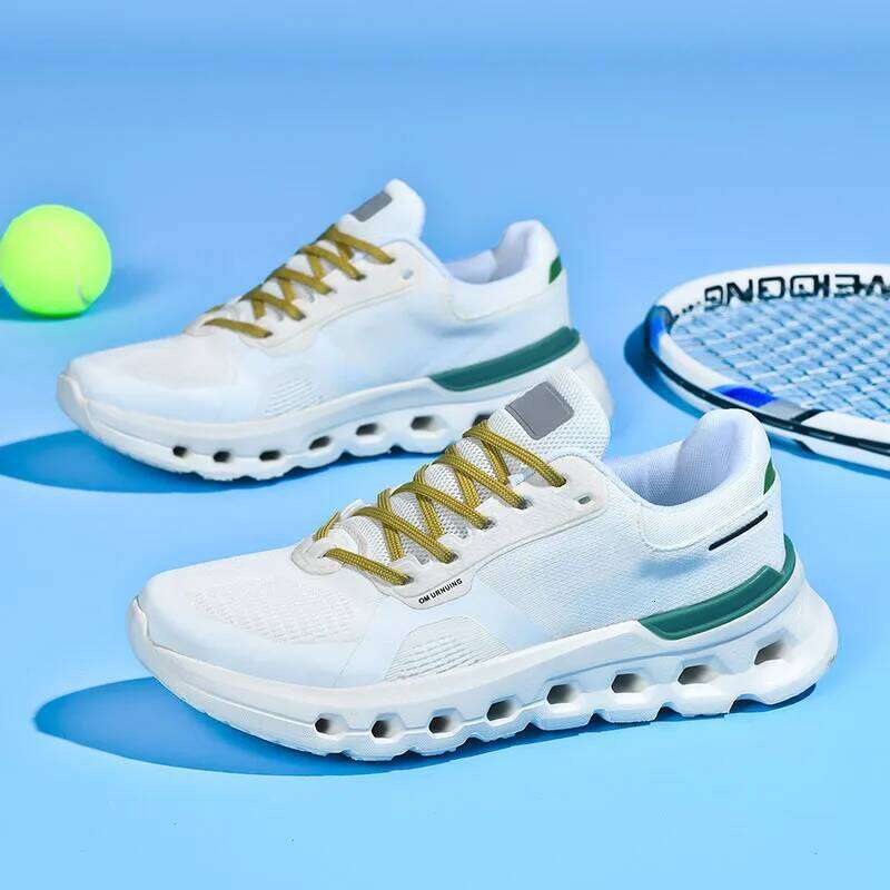 2025 Summer Cushion Men's Running Breathable Mesh Brand Sneakers Jogging Lightweight Non-Slip Men Athletic Shoes