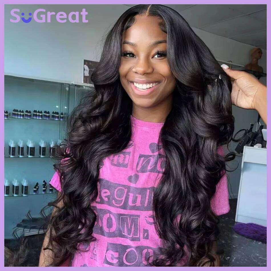 13x6 Hd Frontal 13x4 Body Wave Wigs For Black Women 30 40 Inch Lace Front Human Hair Wig