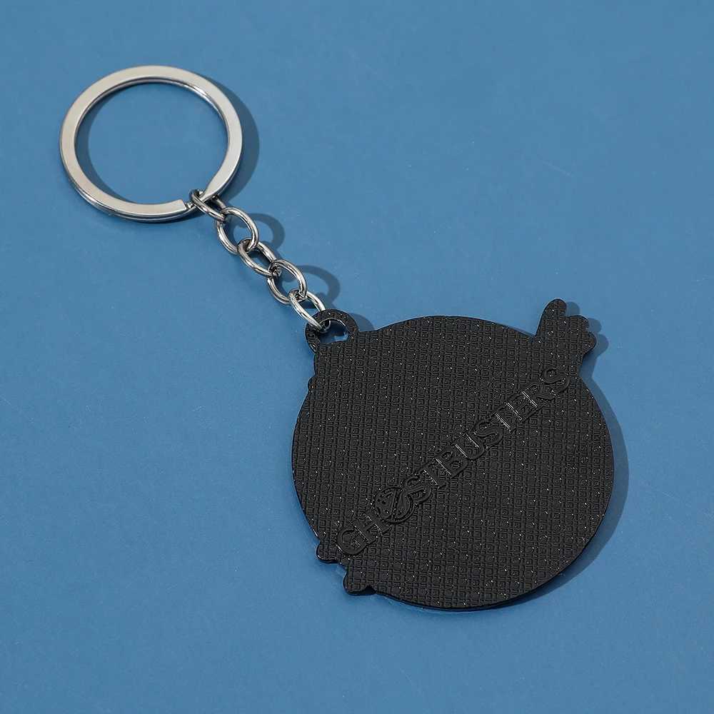 Ghostbusters Keychain Red Ghostbusters death squads Keyring With Red For Women Men Jewelry Keychain XJ250602