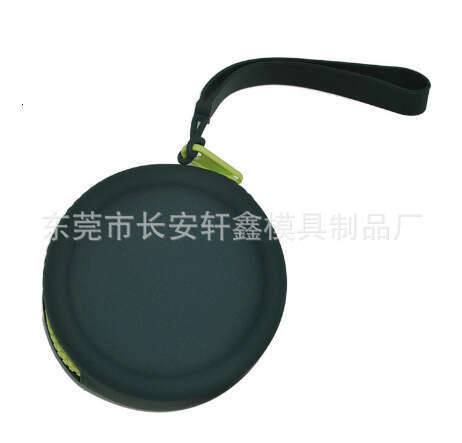 New Round Coin Purse Portable Data Cable Waterproof Bag Earphone Jewelry Silicone Storage Pouch