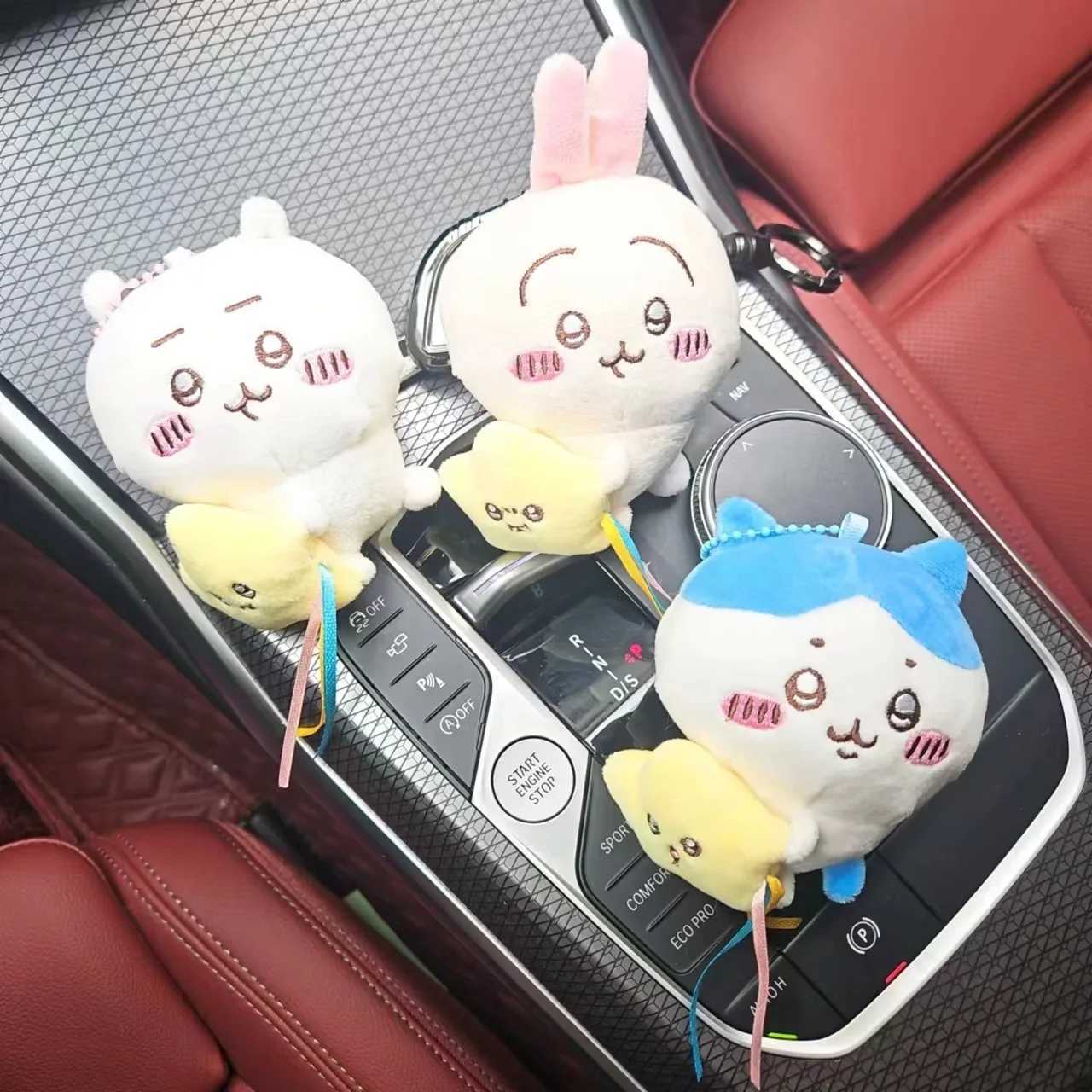 Chiikawa Plush Doll Pendant Star Hugging Series Hachiware USAGI Cute Cartoon Keychain Hanging Keychain Plush Doll AccessoriesXJ250602