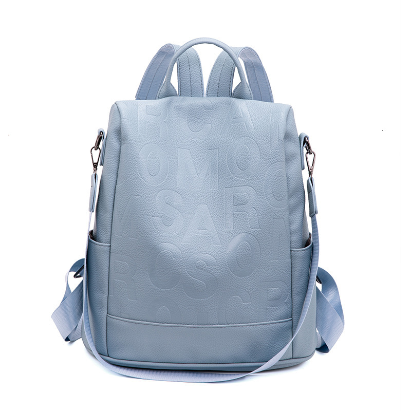 Free Shipping Women's Backpack New Large Capacity Commuting Backpack Multifunctional Anti-theft Designer Hand-held Shoulder Bag Student Backpack