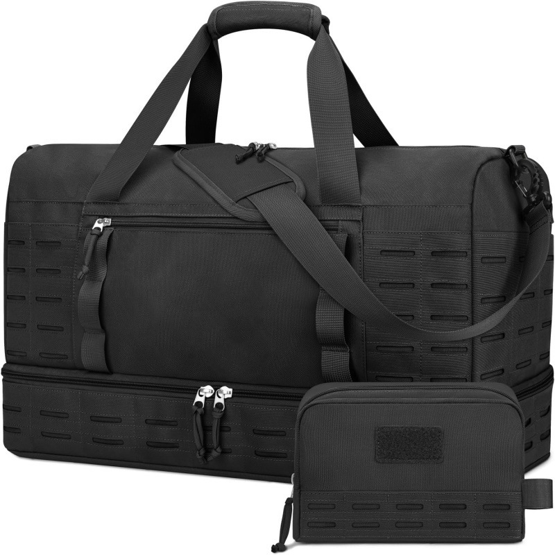 Men's Single Shoulder Commuter Multifunctional Handbag Travel Dry Wet Separation Storage Lage Outdoor Fiess Bag