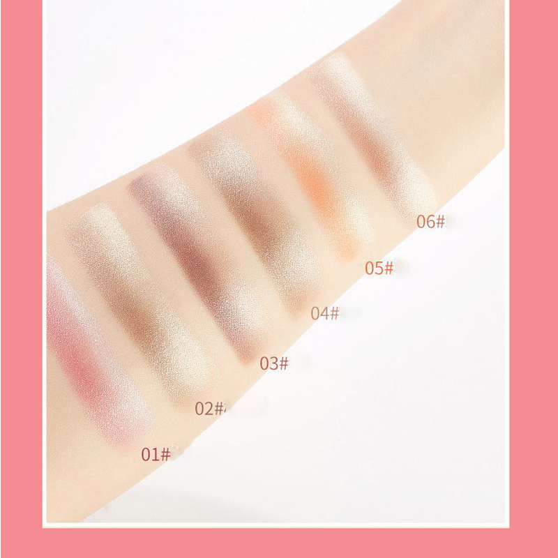 LAMEILA Two-tone Eyeshadow Stick Highlighter Stick Contour Shadow Beginner