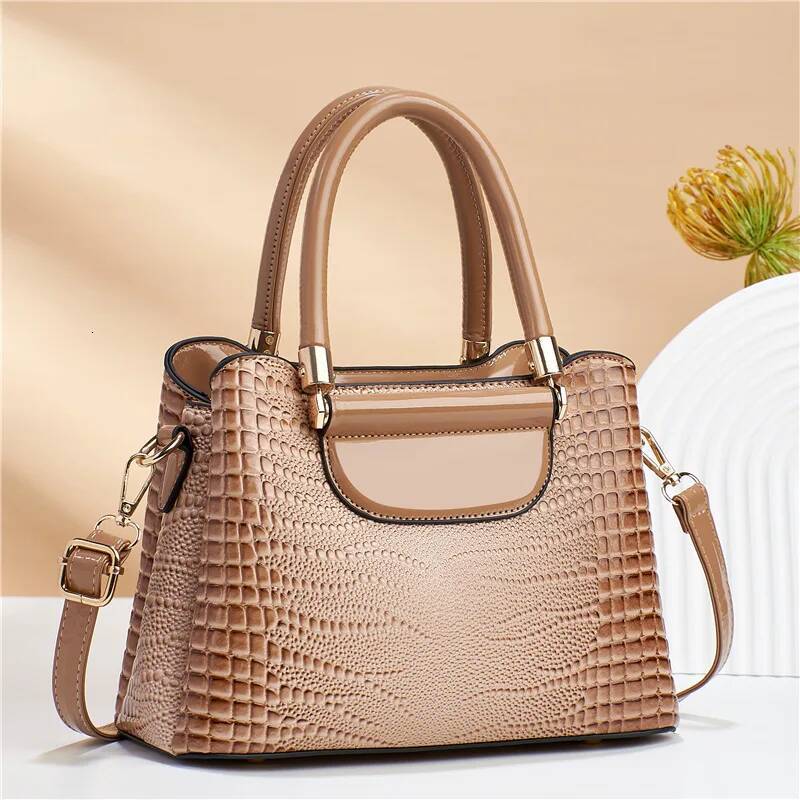 2025 new retro simple PU leather bucket women's crossbody bag luxury designer handbag women's black shoulder bag Boston shoulder bag