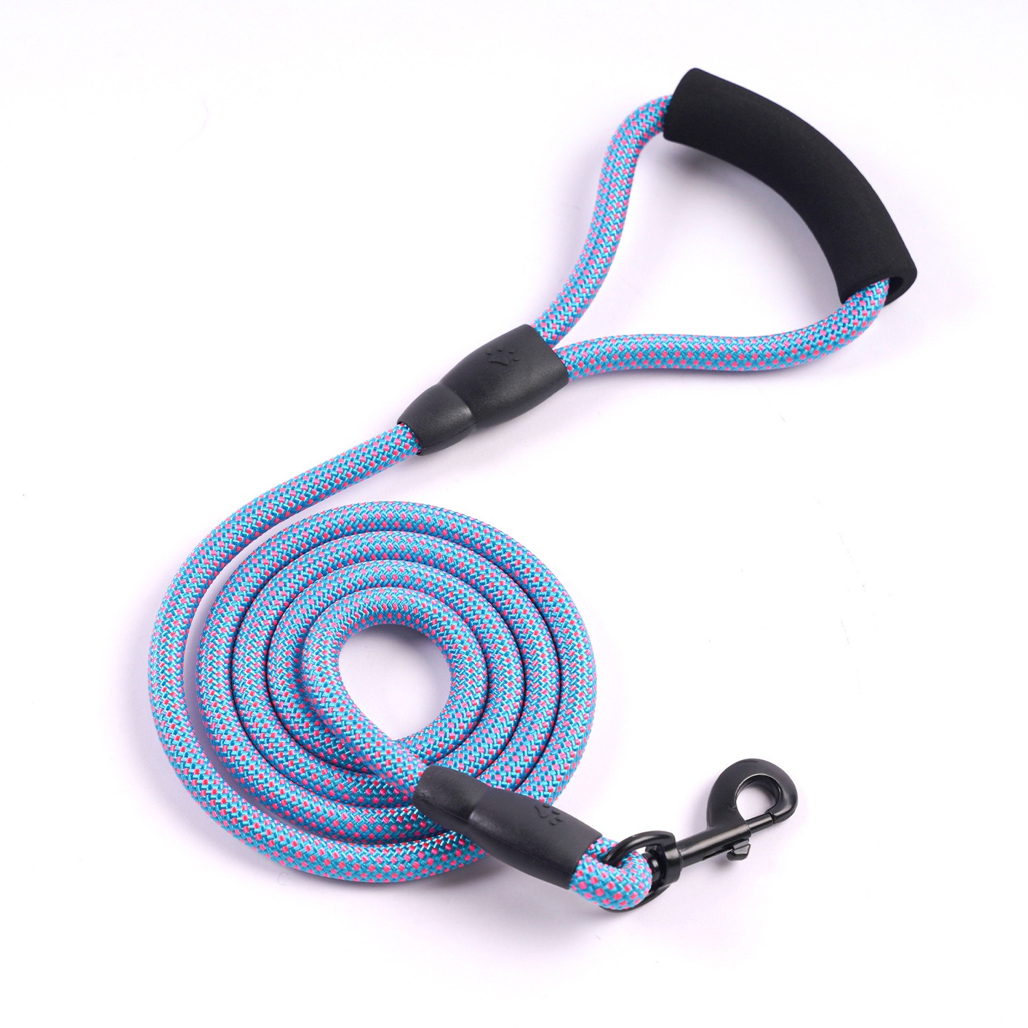 Tough Outdoor Canine Retractable Tether Featuring Elastic Shock Absorber Mechanism That Keeps Your Furry Friend Safe from Sudden Snags