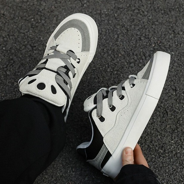 2024 New Style Student Couple Low-top Vulcanized Bread Sneakers Women's National Trend Niche Sports Casual Men's Shoes X200