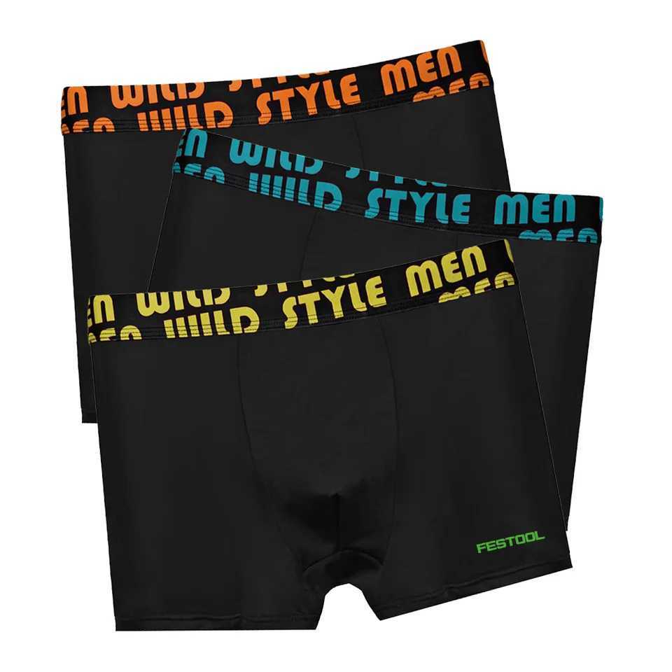 3/5 Pcs Printing Underwear for Men Mens Boxers Briefs Sexy Underpants Leisure Quick Drying Breathable Mens Boxing Panties W250603