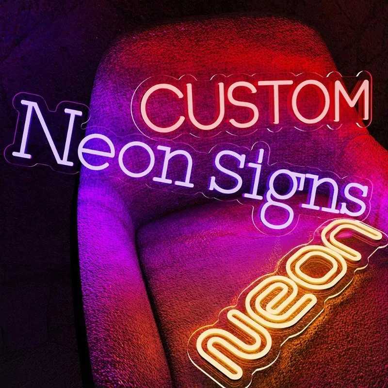 Custom Volleyball Name Neon Sign Gift for Kids Custom LED Neon Light Teen Personalized Gifts Wall Decor Volleyball ClubXJ250602