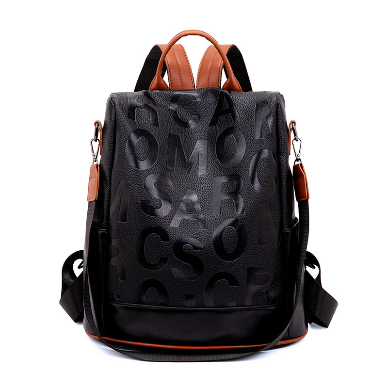 Free Shipping Women's Backpack New Large Capacity Commuting Backpack Multifunctional Anti-theft Designer Hand-held Shoulder Bag Student Backpack