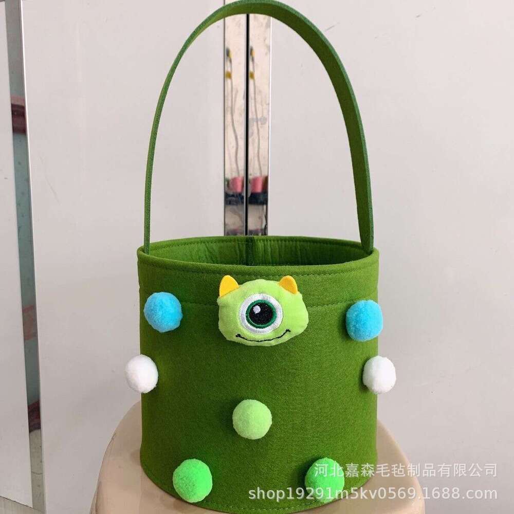 Hug Bucket New Cartoon Felt for Baby Full Moon Banquet Return Gift Bag Children's Handbag