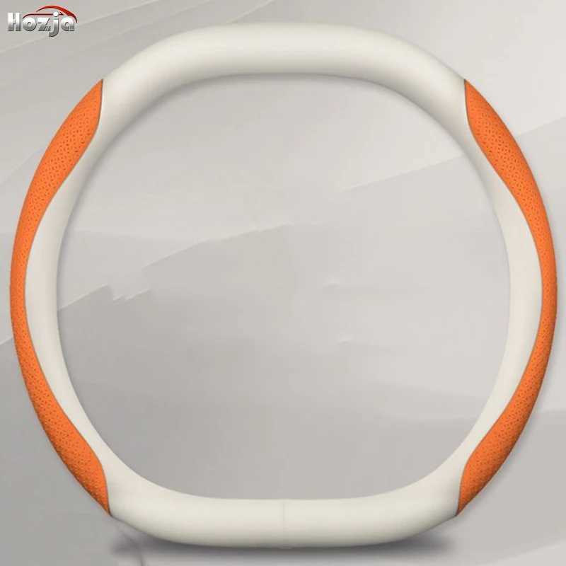 Leather Car Steering Wheel Cover for Chery Dashing 2023 2024 2025 Breathable Non-slip Car-styling Auto Accessories R250603