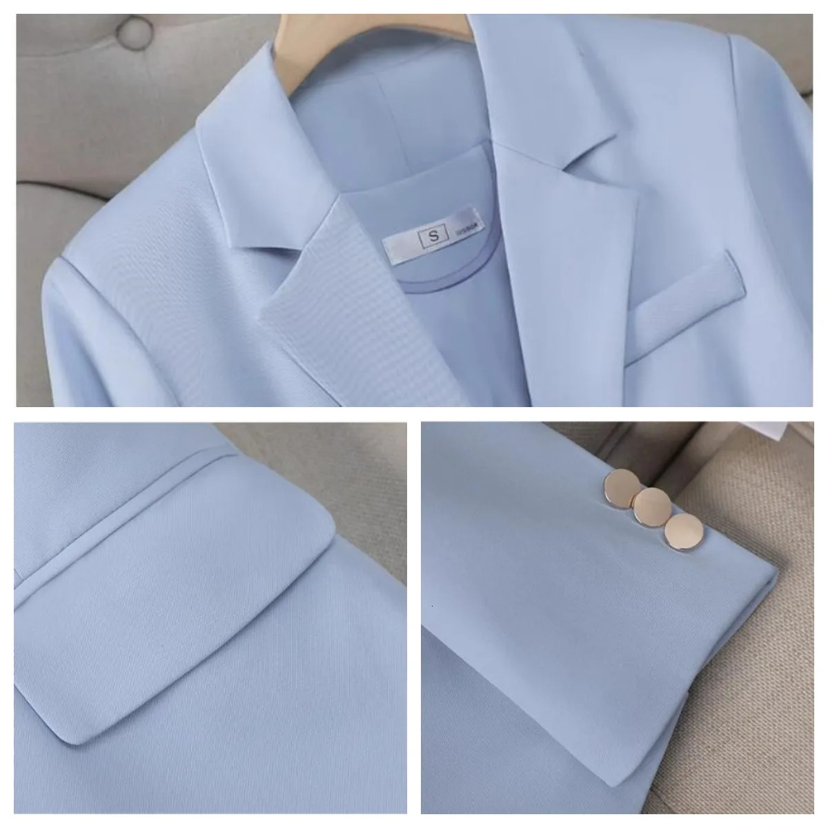 Women Blazer Office Ladies Elegant Outwear Long Sleeve Work Wear Classy Female Suit Spring Autumn Fashion Lady Outerwear 250526