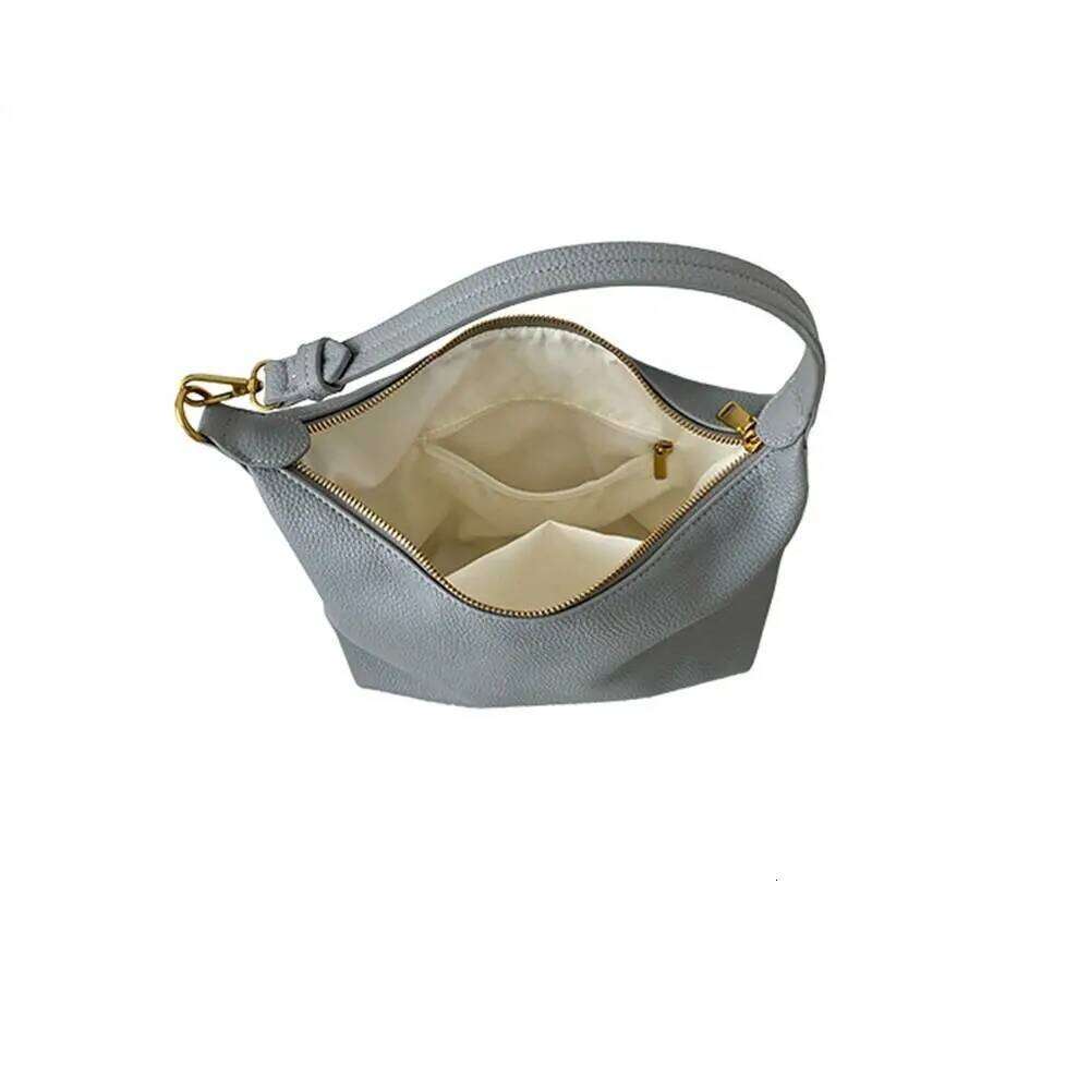 Women's Bags Designer Ins Large Capacity Hobo Korean PU Dumpling Bag Fashion Design Solid Color French Style Handbag Outdoor