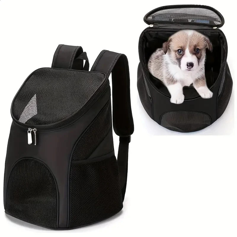 Pet Backpack for Walking Hiking Breathable Backpack Cat Bag for Traver Transport 250526