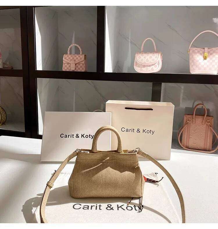 New Fashion Denim Designer Tote High Quality Women's Handbag Lady Purse Shoulder Crossbody Female Casual Bag