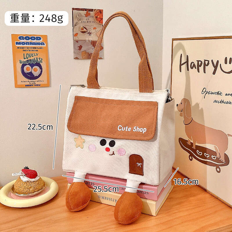 Thickened Handheld Box with Aluminum Foil, Small House Bento for Office Workers, Large Lunch Container, Portable High-Value Insulated Bag