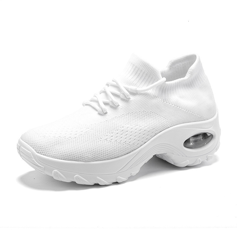 Casual Shake New High Elastic Flyknit Breathable Casual Shoes Trendy Fashion Lightweight Sock Quanzhou Sports Shoes Ddmysaturn