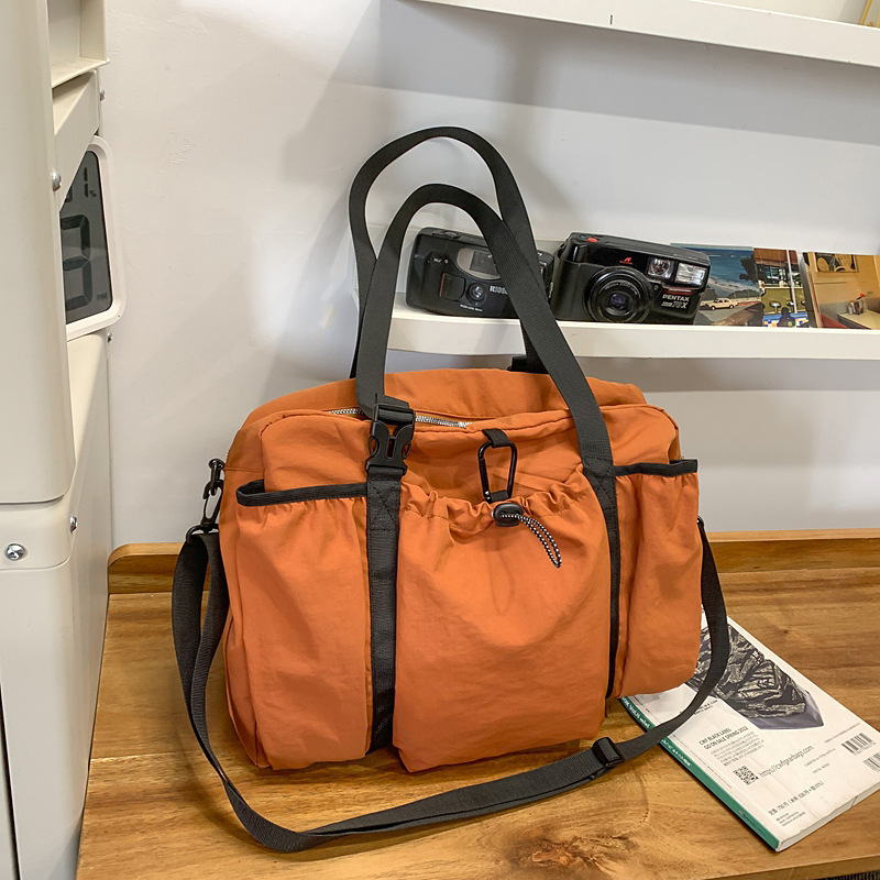 2025 New Spring Trend Korean Style Large Capacity Handbag Lightweight Single Shoulder Tote Travel Multi-functional Bag