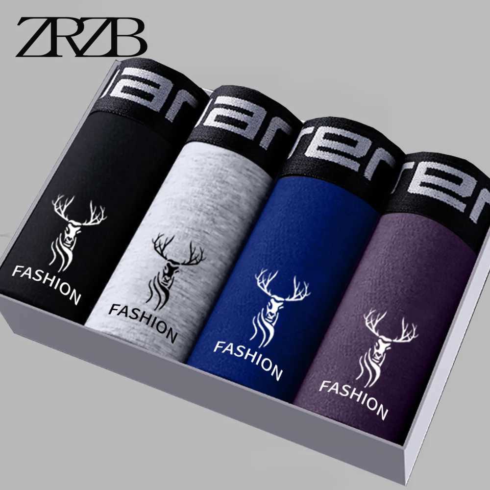 Boxershorts Men Boxers Male Underwear Man Panties Cotton Soft Short Boxer Mens Breathable Comfortable Boxer Underpants L-4XL W250603