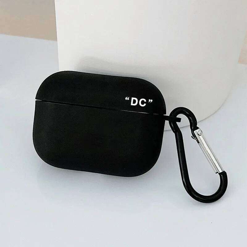 Hot Off Stylish Black Earphones 1 3 4 Pro 2 Generation Airpod Case Cover Gift for Boyfriend