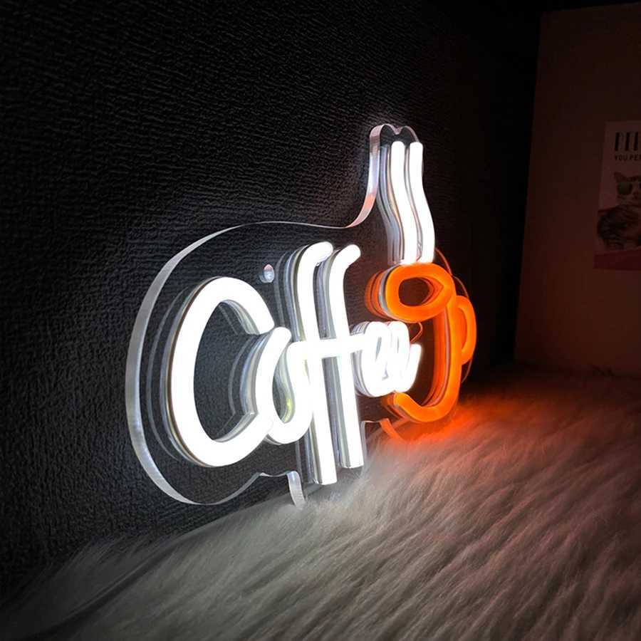 Coffee Neon Sign Coffee Cup LED Sign with USB Power Supply Light Suitable for Coffee Shop Business Decor Coffee Lovers Gifts. XJ250602
