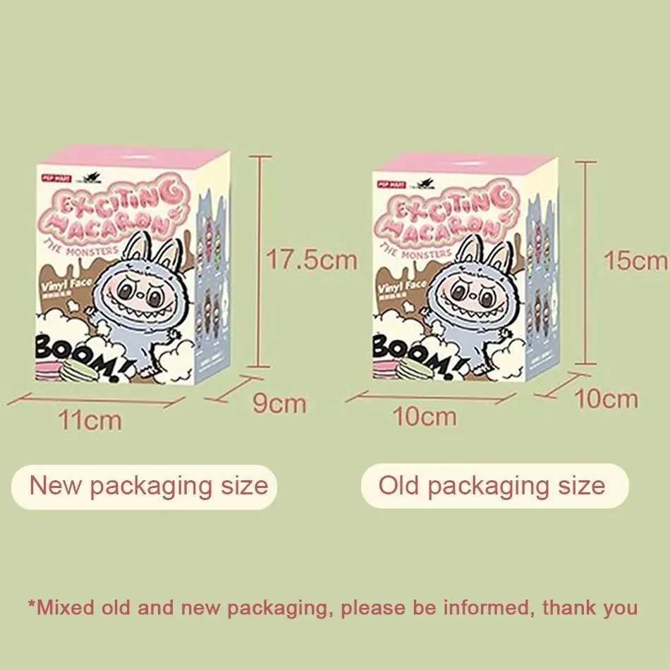 Blind Box Labubu Exciting Action Anime Figures Cute Mysterious Box 17cm Toys Pvc Doll And Hobbies Ornaments Kids Christmas GiftsC250325