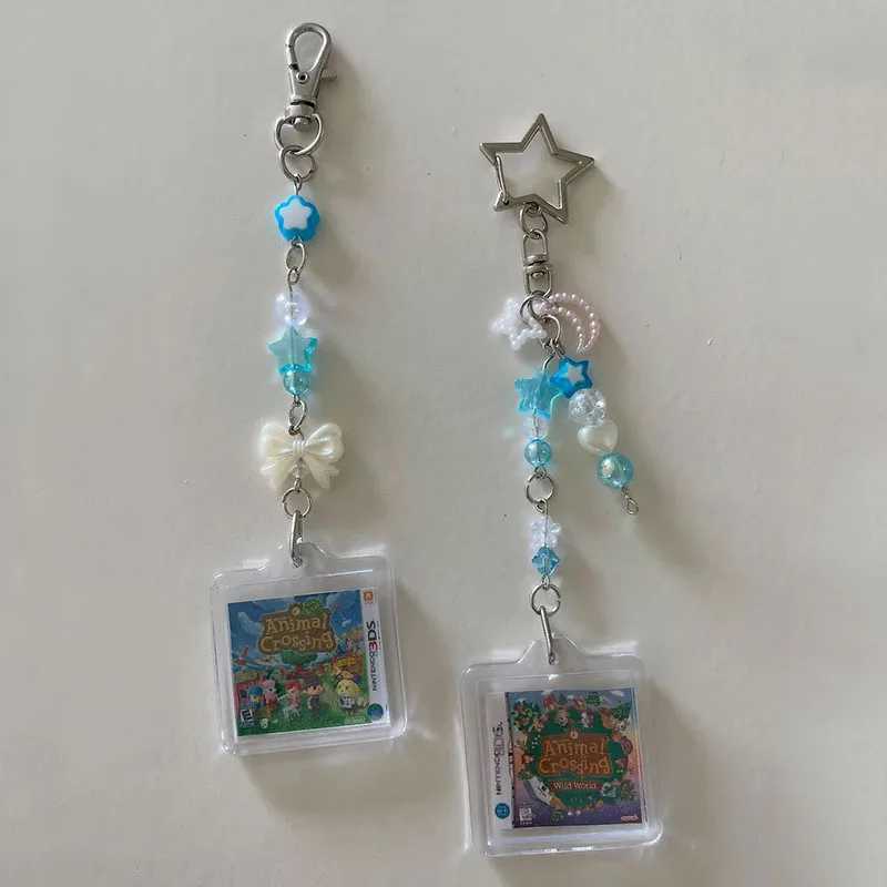Handmade Animal Crossing Beaded Keychain XJ250602