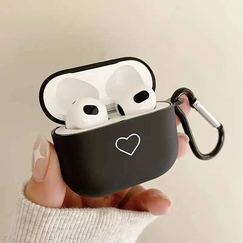 Simple Black Clear Case 4 Wireless Earphone Cover For 3/2/ Pro/Pro 2nd Headset Soft Box Men and wom