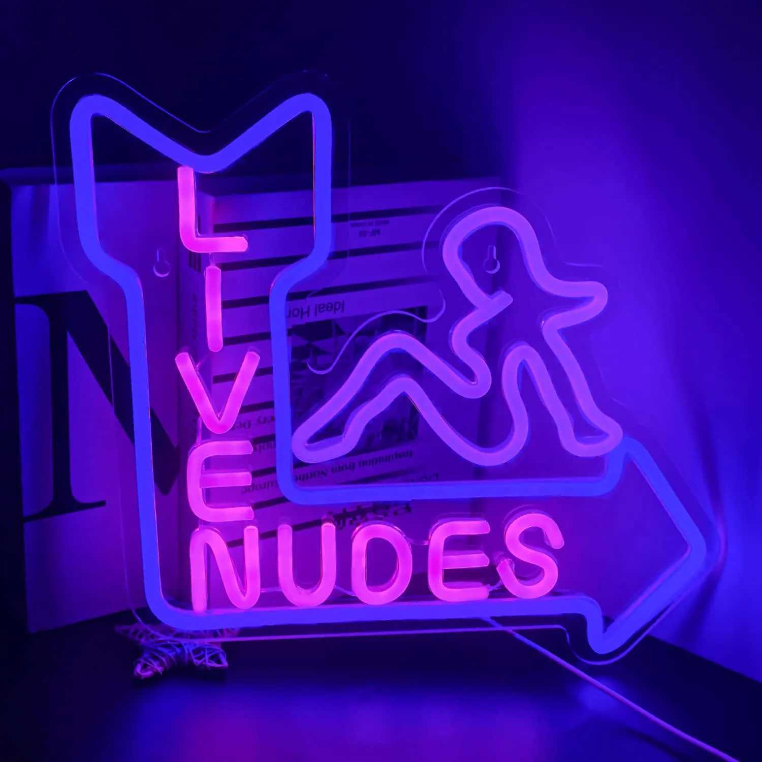 live nudes Neon sign LED Room signs USB Dimmable neon for bedroom Living Room Party Game area Bar aesthetic Lady gift XJ250602