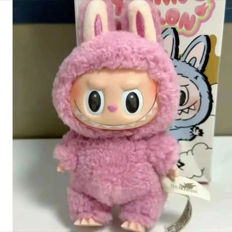 New High-quality Blind Box Labubu The Monsters Exciting Macarons Series Toys Cute Action Anime Figure Dolls Kid GiftsC250310