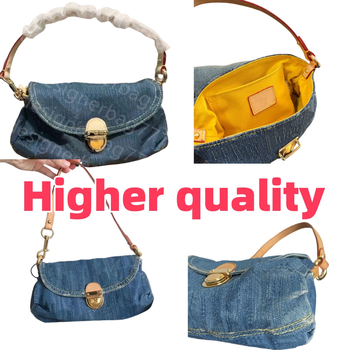 2025 luxury designer bag shoulder bag purse crossbody purse beach denim bag handbag walleton chain cross body designer handbag mini designer bags beach for women bag