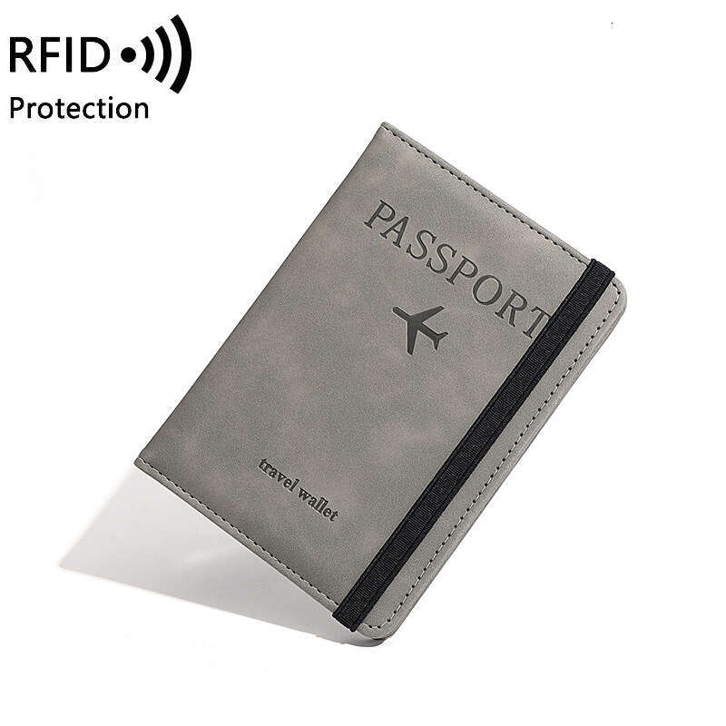 2025 New RFID Anti-Theft High-Quality Leather ID Holder for Men and Women Travel Business Multi-Function Card Wallet