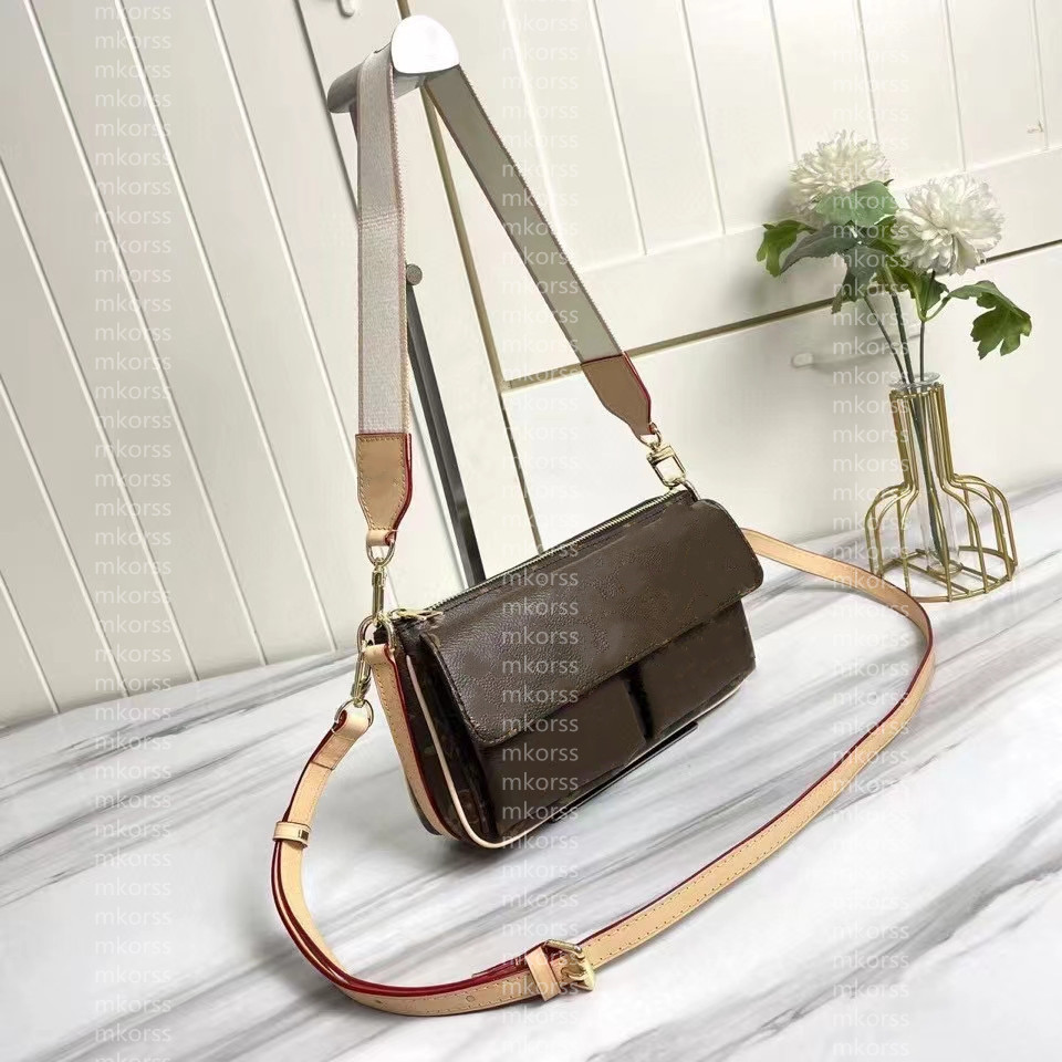 Women handbag M46999 Designer Medieval Viva-cite vintage bag Circle sign underarm tote high quality Shoulder crossbody bags Armpit Clutch wallet Hobo purses