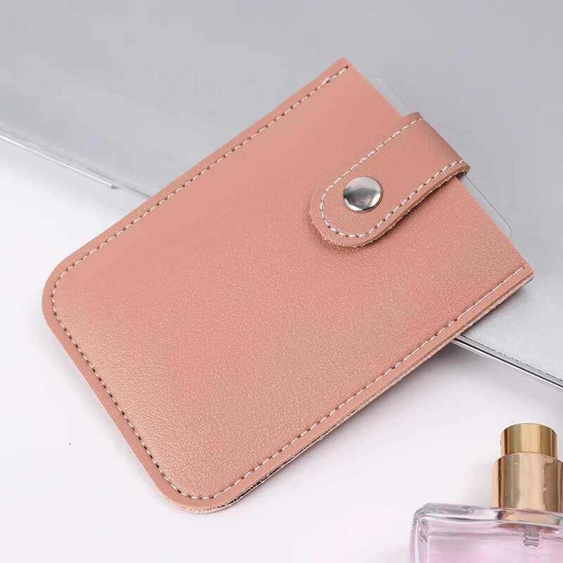 Pull-out Multi-card Slot Case Large Capacity ID Bank Holder Anti-degaussing Compact Ultra-thin Card Clip