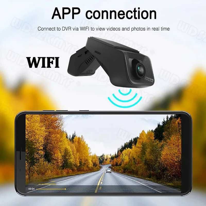 Car dvr ADAS Dashcam 1080P Camera for Cars WIFI APP Car dvr Universal Video Recorder For Android Car DVD Player Navigation System R250529