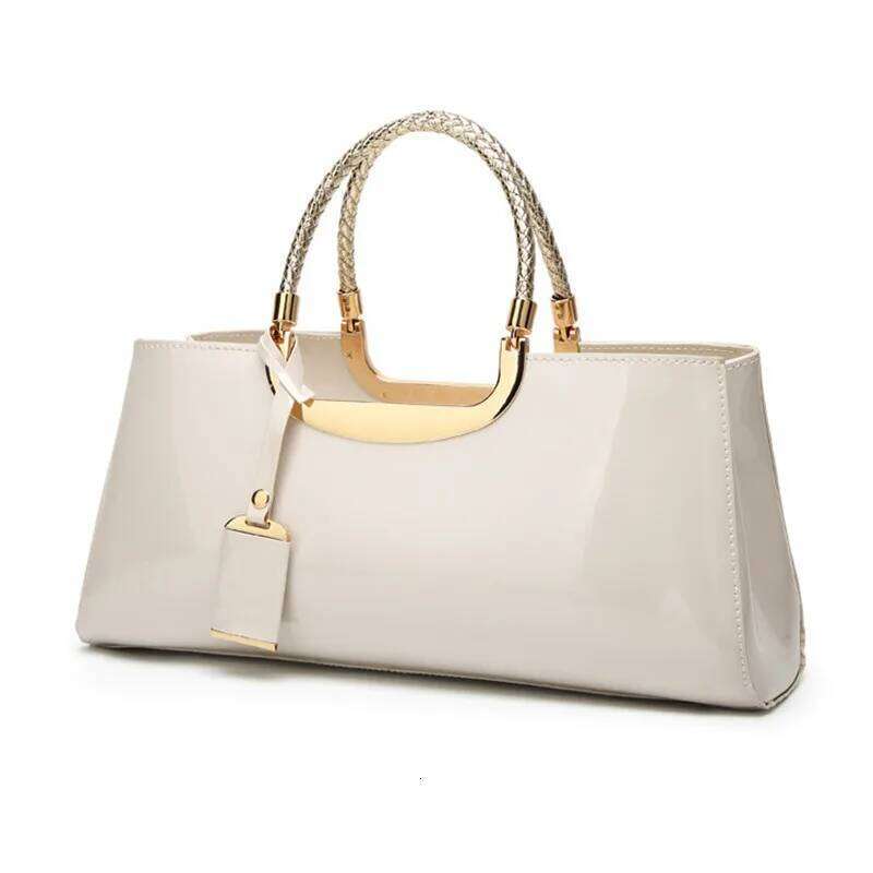 High Quality Patent Women Bag Sac A Main Travel Shoulder Bags For Women 2024 Totes Italian Leather Handbags