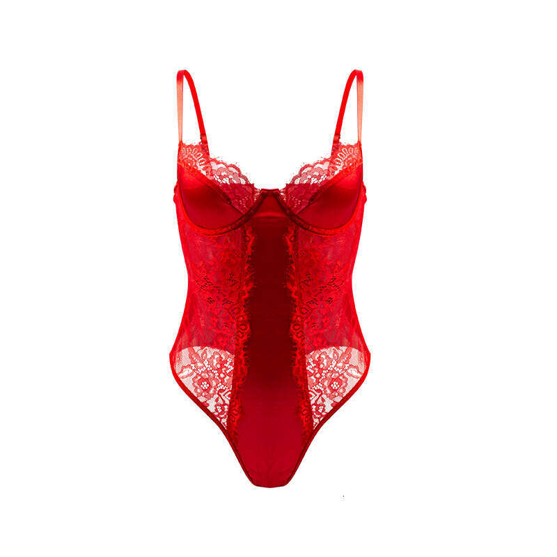 Spell Lingerie Porn Suits Lingerie New Milk Silk Lace Bodysuit Sexy Performance Costume Sexy Lingerie