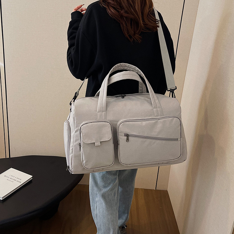 2025 New Travel Sports Fiess Capacity Short Hiking Handheld Lage Storage Home Use Large Bag