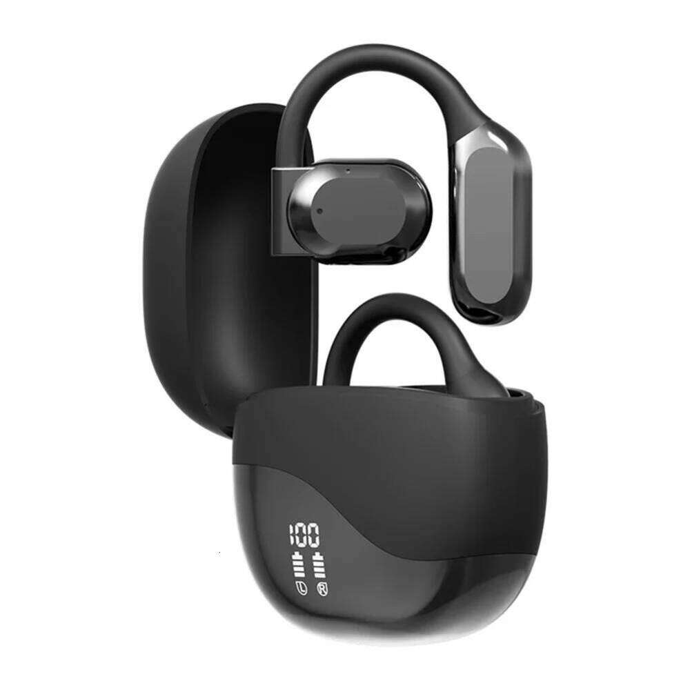 Real Time AI Earbuds Bluetooth-Compatible 5.4 Noise Cancelling Smart Voice Translator Ear Hook Translation Earphones