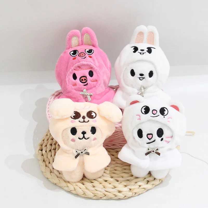 SKZOO Stray Kids Seoul FM Session Same Cloak Stray Children Plush Toy Pendant Dressing Keychain Childrens Birthday DollXJ250602