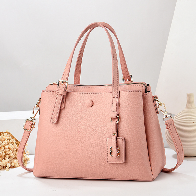 Top quality Brand High Quality New Women's Bag New Fashion Boutique Large Capacity Solid Color Shoulder Crossbody Handbag New Free Delivery Desig