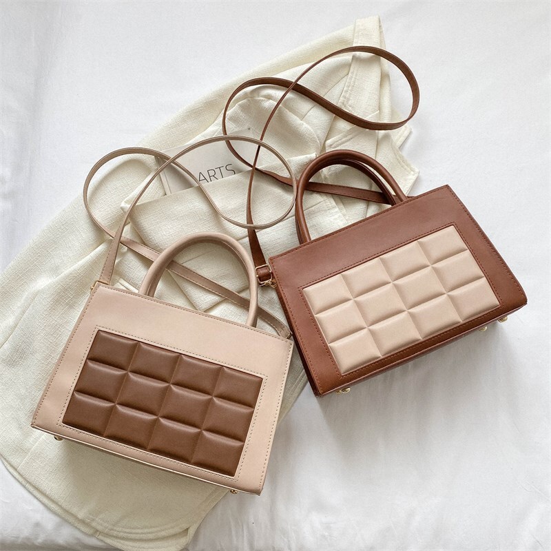 High quality brand high-quality new style free designer bag multifunctional simple and fashionable plaid bag single shoulder slanted handbag new free 