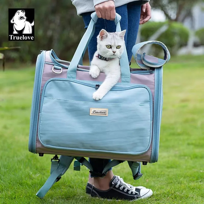 Truelove Pet Bag for Cats And Dogs Breathable Travel Bag Outdoor Trips TLX2971 250526
