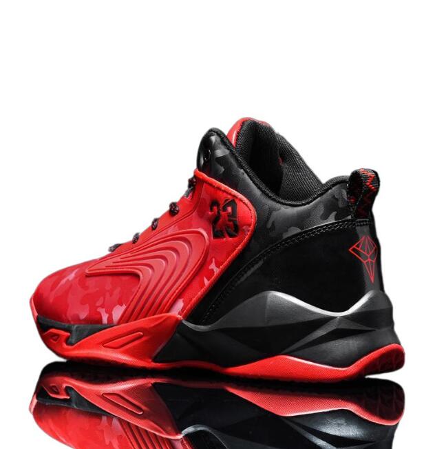 Practical basketball sneaker shoes for men children's leather surface all season sports and non slip sneakers Z 6.2-6