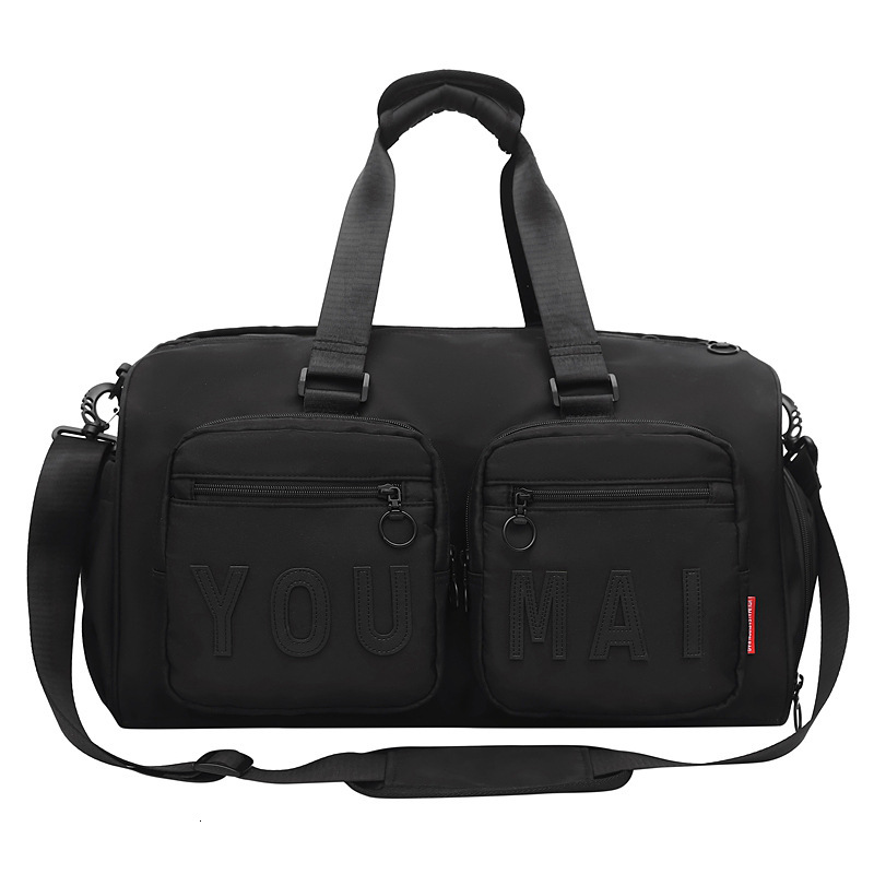 New Handheld Mommy Large Capacity Double Shoulder Backpack Portable Dual-use Maternity Travel Bag