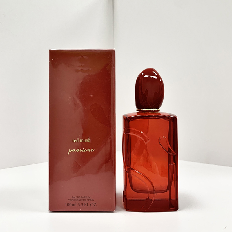 Woman Perfume Designer Classic Fragrance Spray 100M Red Musk Eau De Parfum Floral Fruity Notes 1V1charming Smell Fast Postage
